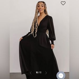 Baltic Born Olivia Maxi Dress - black size L Large